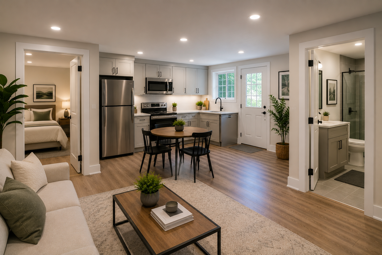Adaptable residential living space