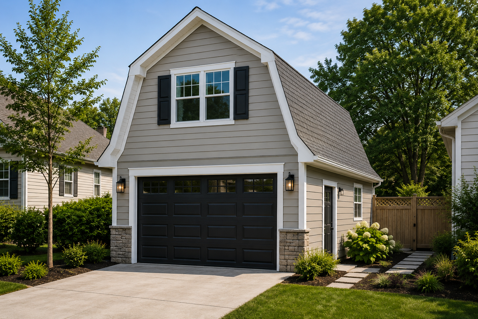Accessory structure permit height review for a detached garage