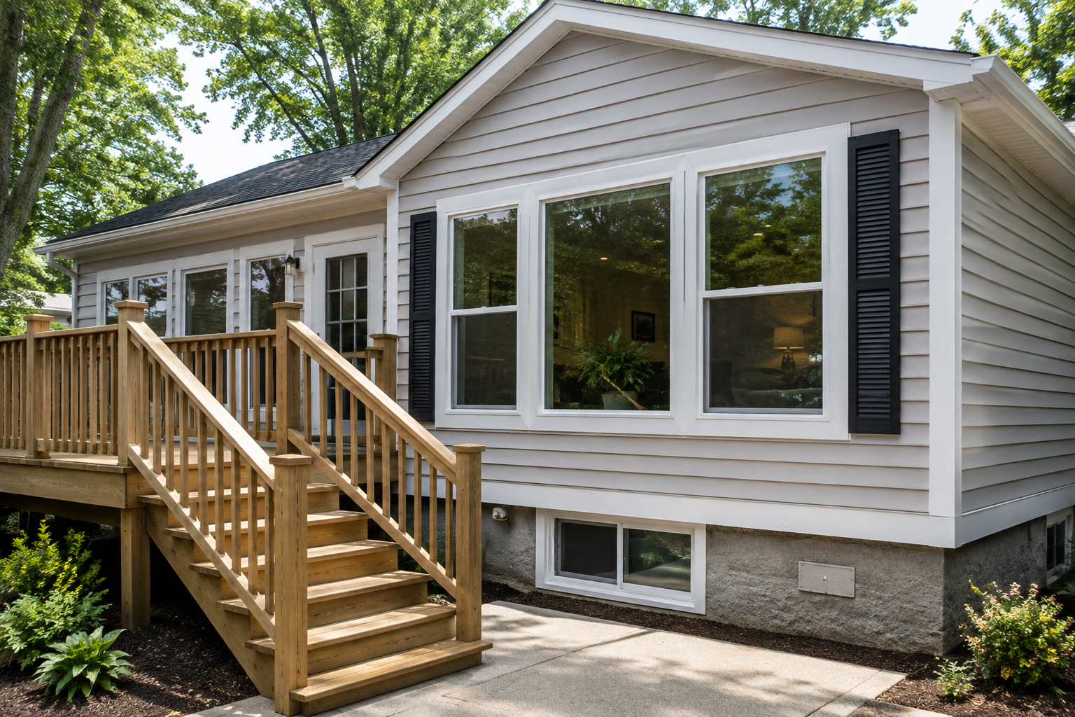 Attached residential home addition