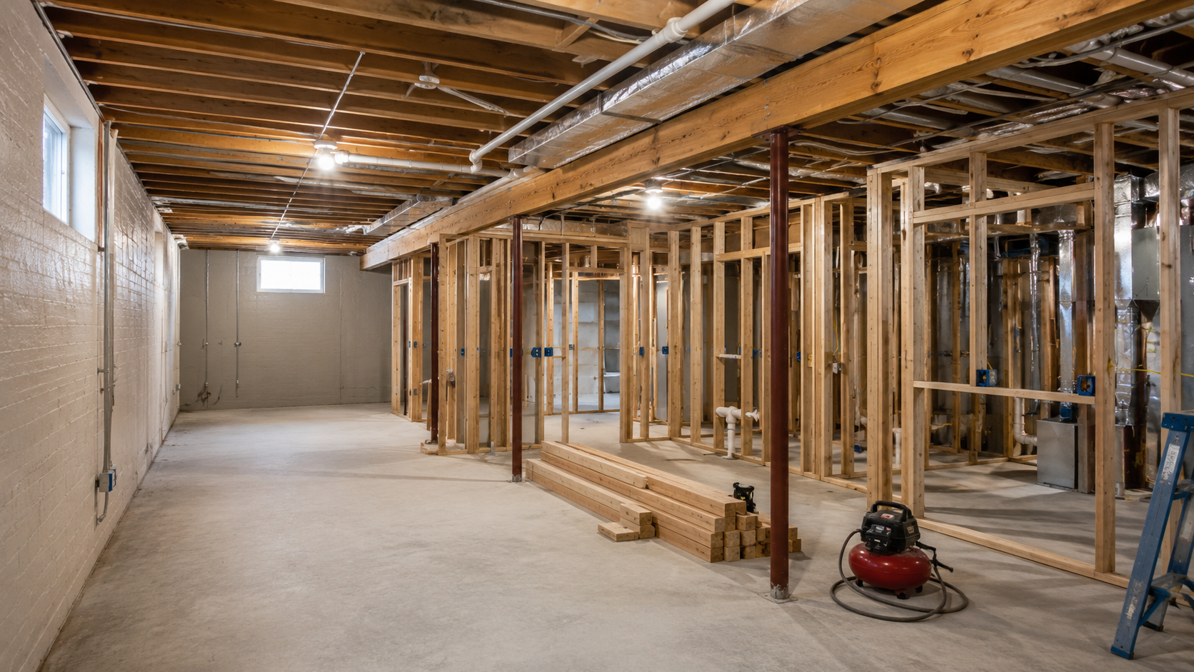 Basement renovation permits and drawings for a residential basement project in Toronto and the GTA